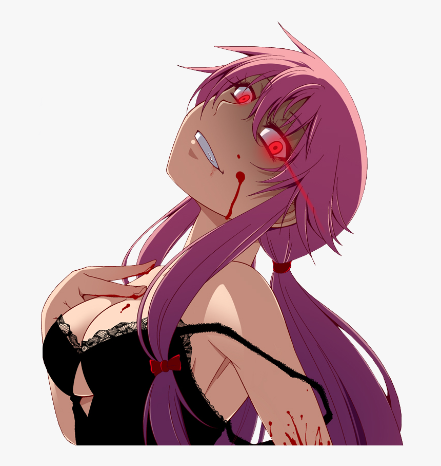 Transparent Yuno Gasai Png - Render Gasai Yuno, Png Download