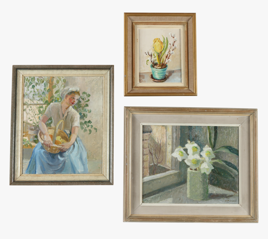 Clip Art Set Of 3 Wall Art - Picture Frame, HD Png Download