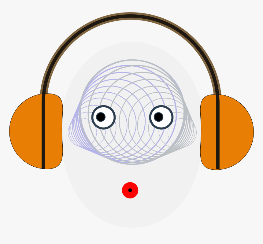 Binaural Beats Headphone Guy Illustration - Binaural Beats Binaural Png, Transparent Png