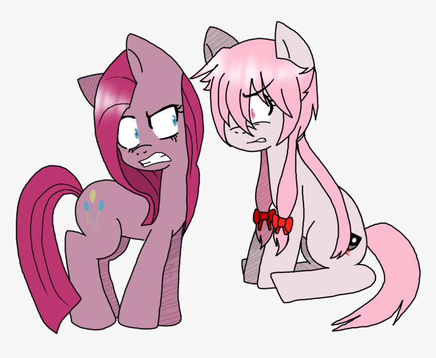 Crossover, Future Diary, Gasai Yuno, Mirai Nikki, Pinkamena - Cartoon, HD Png Download