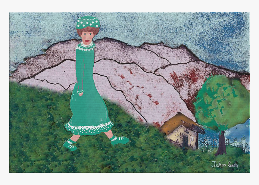 Vickey Takes A Walk Wall Art 
 Class Lazyload Lazyload - Painting, HD Png Download