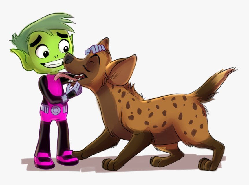 Beast Boy And The Character Belongs To Frozenspots - Cartoon, HD Png Download