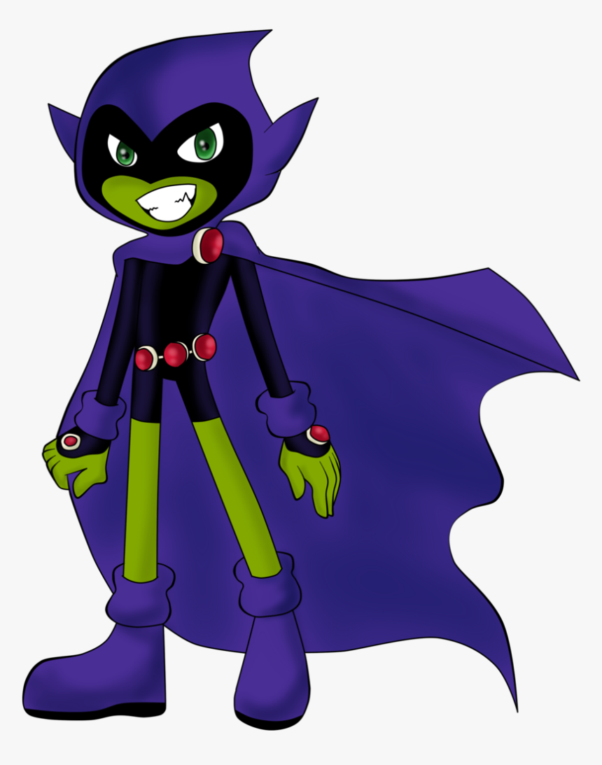 Transparent Titans Clipart - Beast Boy Raven Fusion, HD Png Download