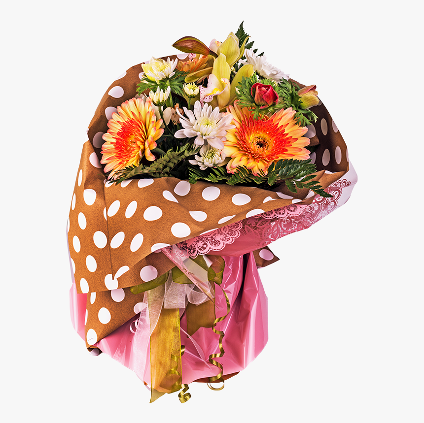 Pastel Box Vase Bouquet Flowers - Bouquet, HD Png Download