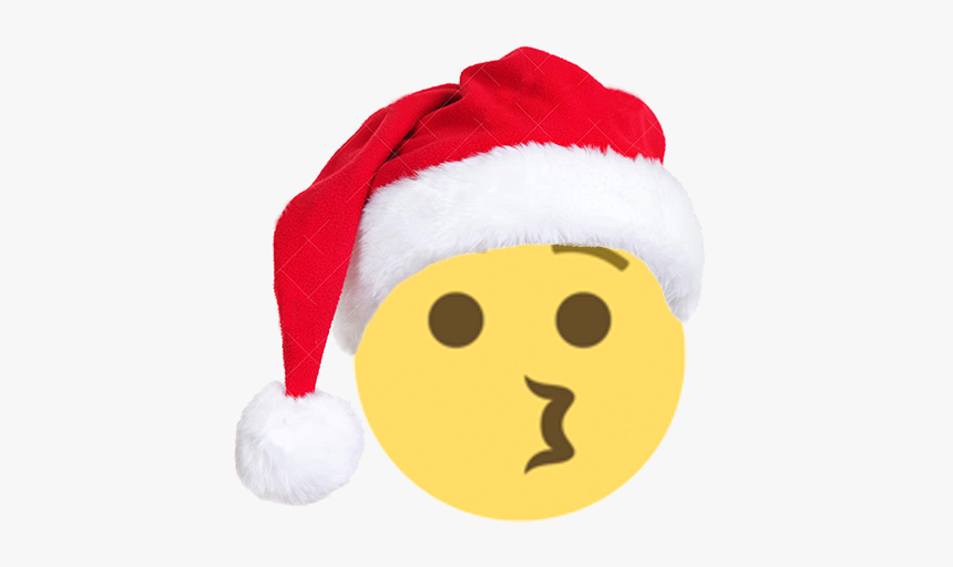 Christmas Emojis Png - Santa Claus, Transparent Png