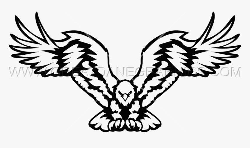 Eagle With Open Wings - Eagle Open Wings Png, Transparent Png