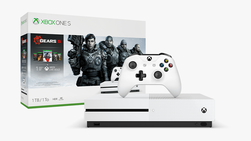 Xbox One S 1tb Gears 5, HD Png Download