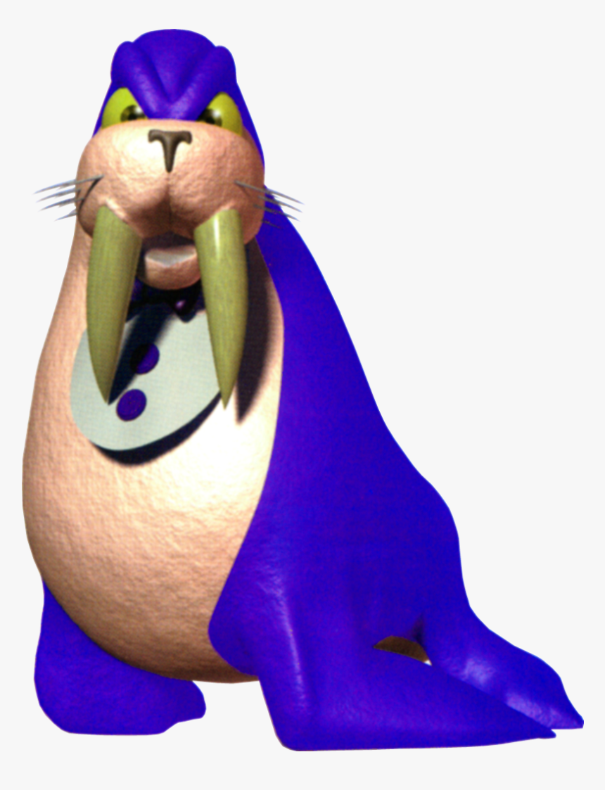 Diddy Kong Racing - Diddy Kong Racing Walrus, HD Png Download