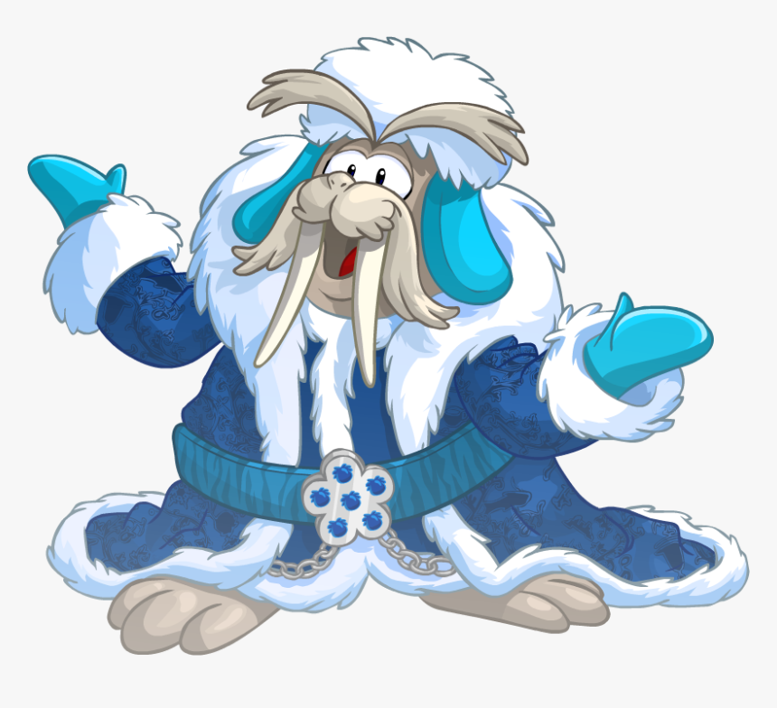 Club Penguin Wiki - Club Penguin Merry Walrus, HD Png Download