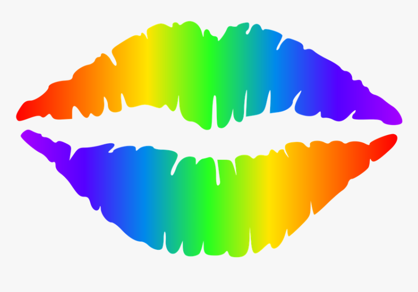 Lip Emoji Stickers Messages Sticker0 Lips Clipart, HD Png Download