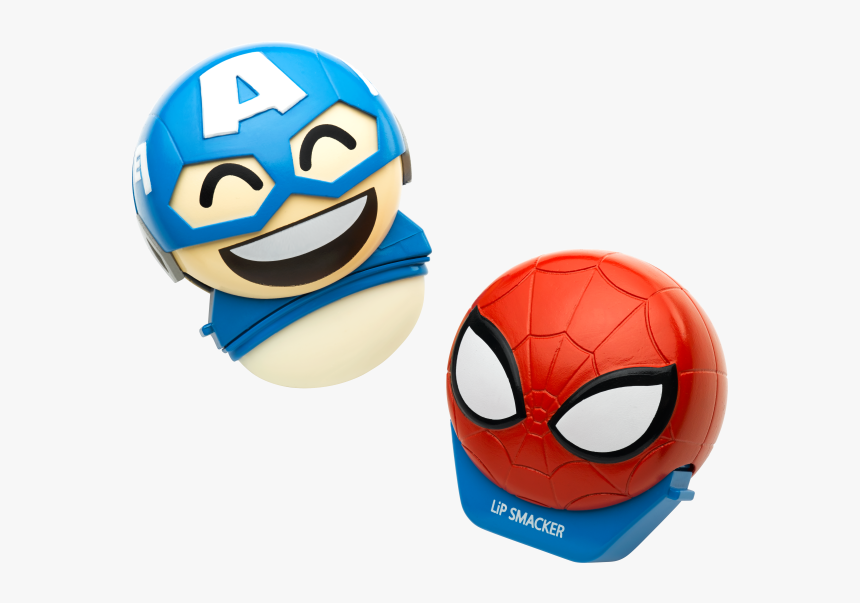 Disney Emoji Lip Balm Duo - Lip Smacker Emoji Captain America, HD Png Download