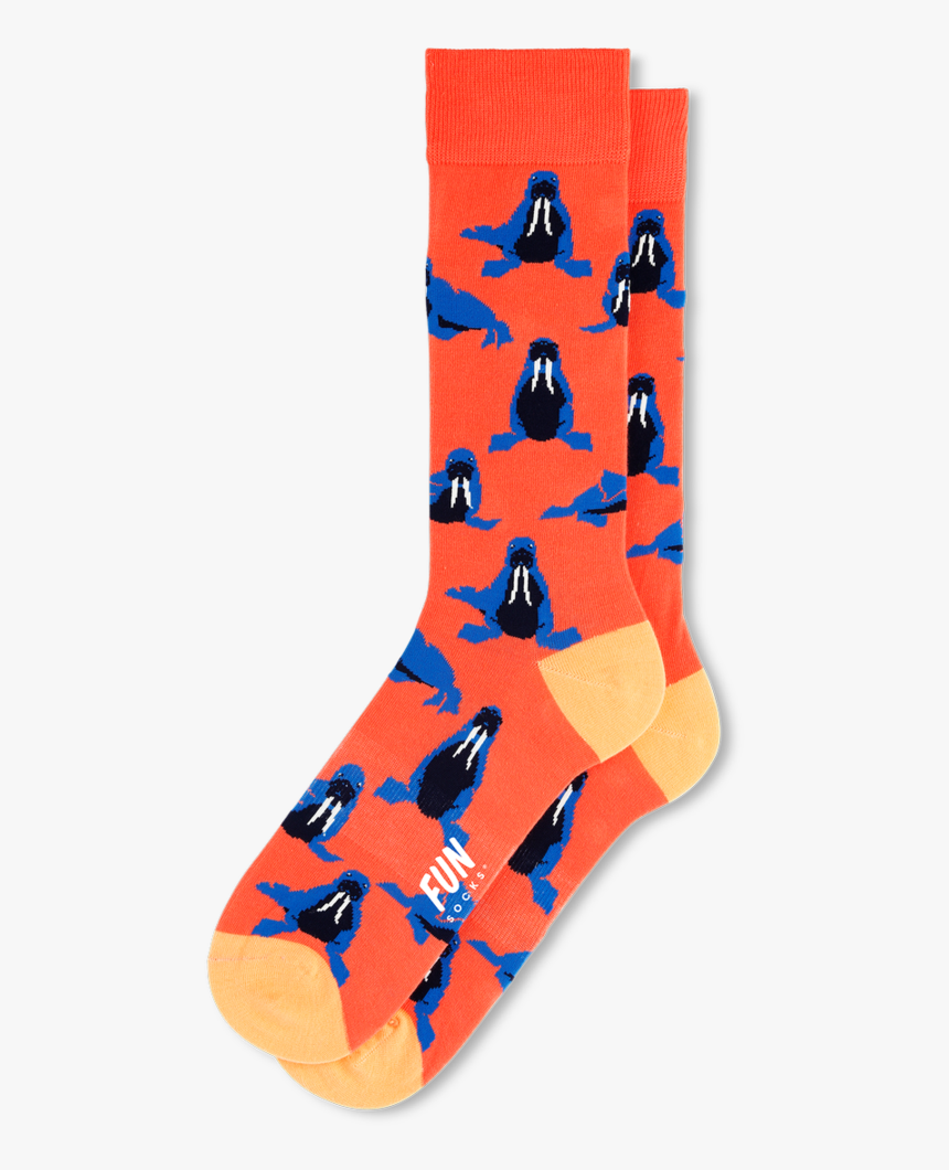 Men S Walrus Socks - Sock, HD Png Download