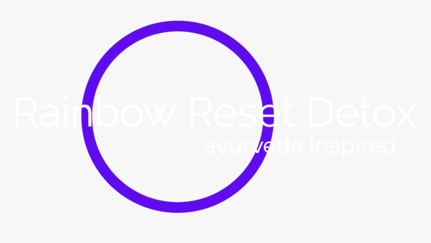 Rainbow Reset Detox Logo 1 - Circle, HD Png Download