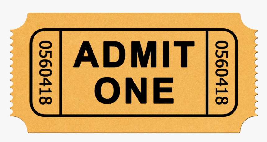 Admission Ticket Template - Parallel, HD Png Download