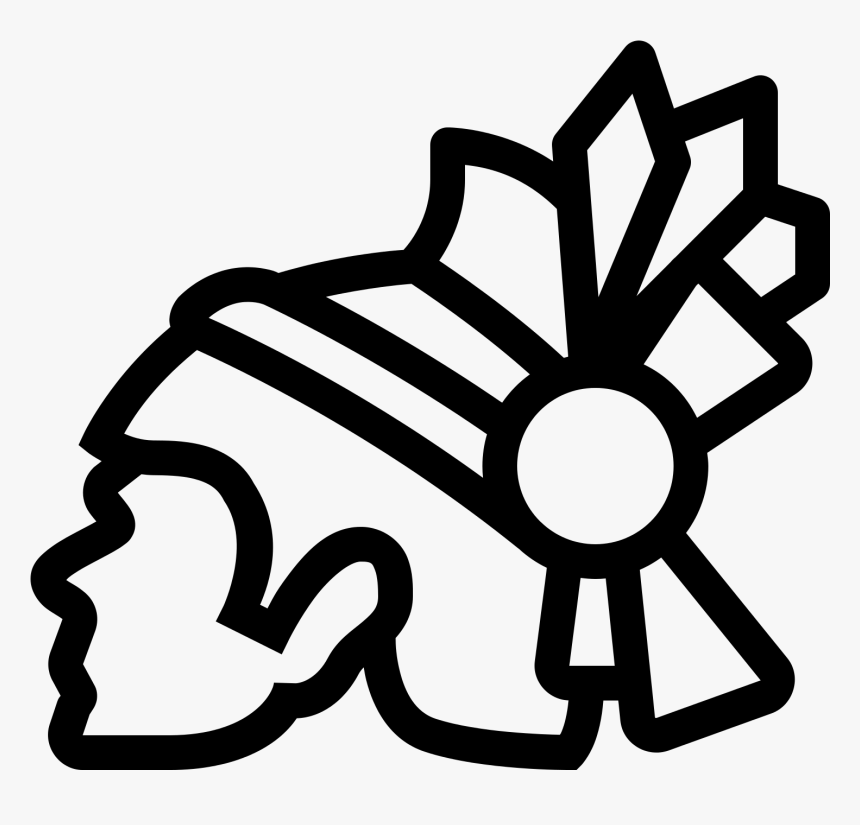 Indian Clipart Aztec - Aztec Indians Clip Art, HD Png Download