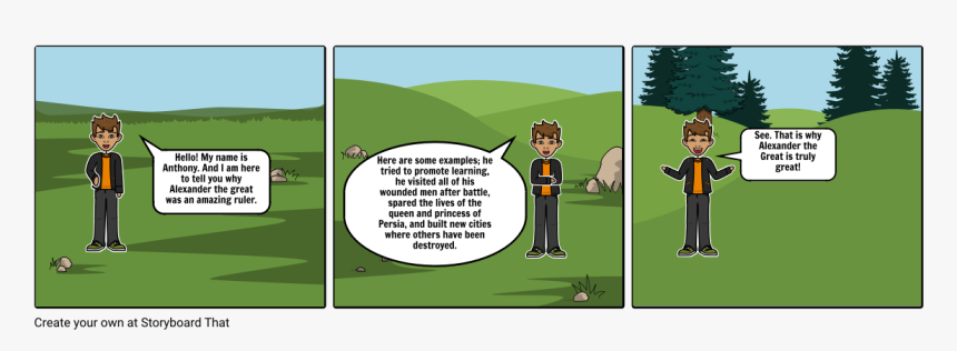 Parable Of The Two Sons Storyboard, HD Png Download