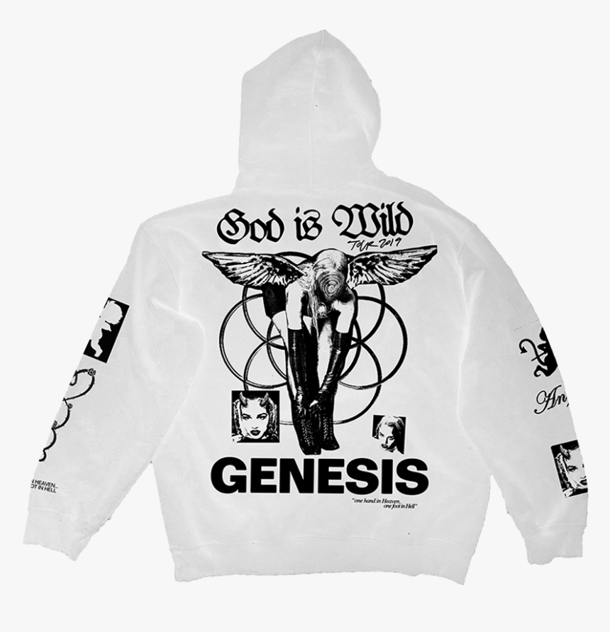 God Is Wild Tour Hoodie - Tommy Genesis God Is Wild Hoodie, HD Png Download