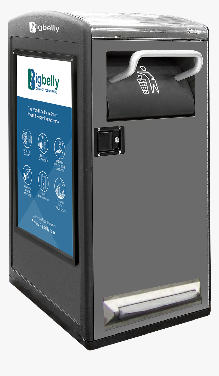 Big Belly Solar Compactor, HD Png Download