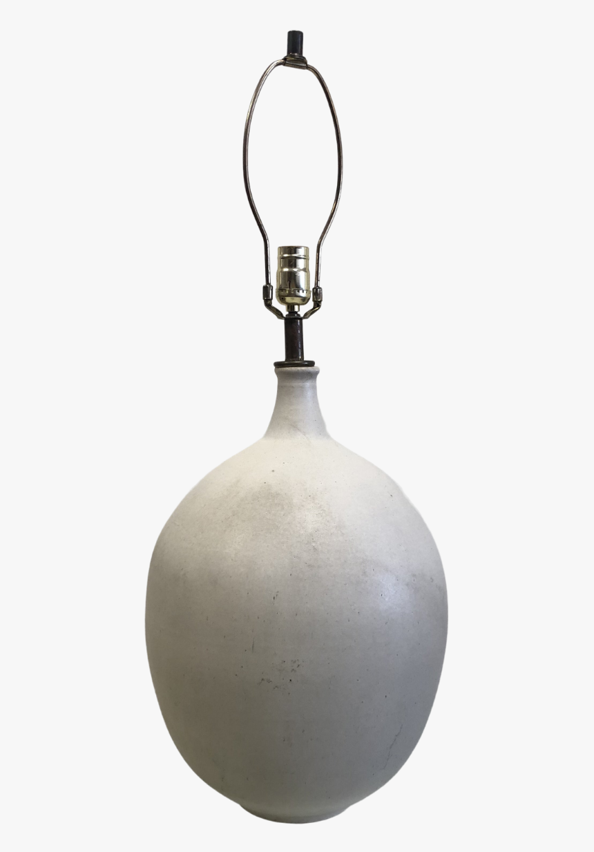 M#century Terra Cotta Ostrich Egg Table Lamp Artist - Locket, HD Png Download