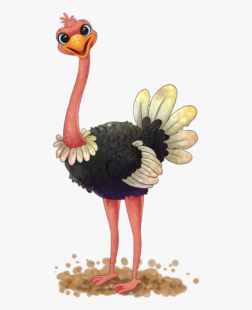 Clip Art Ostridge Clip Art - Ostrich Images Clip Art, HD Png Download