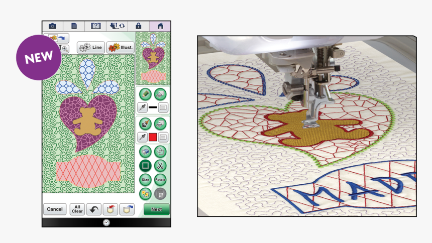 Transparent Decorative Shapes Png - Sewing, Png Download