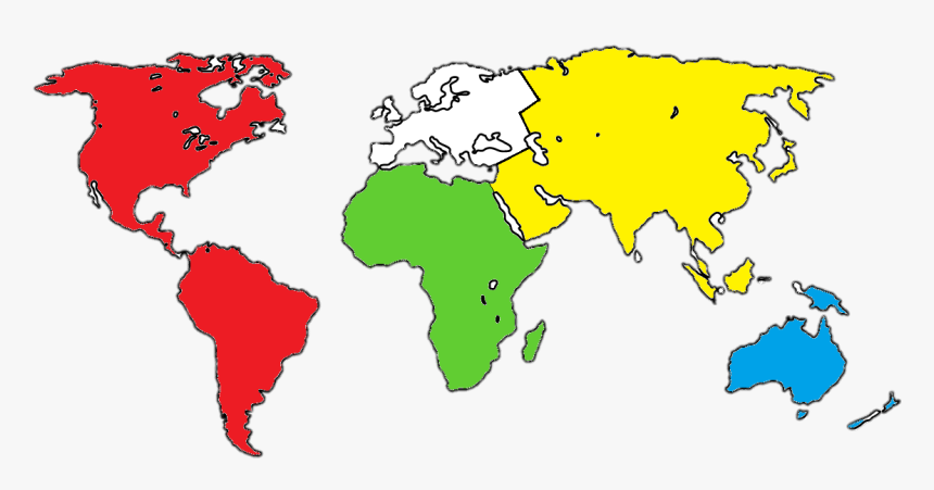 World Map Outline 2017, HD Png Download
