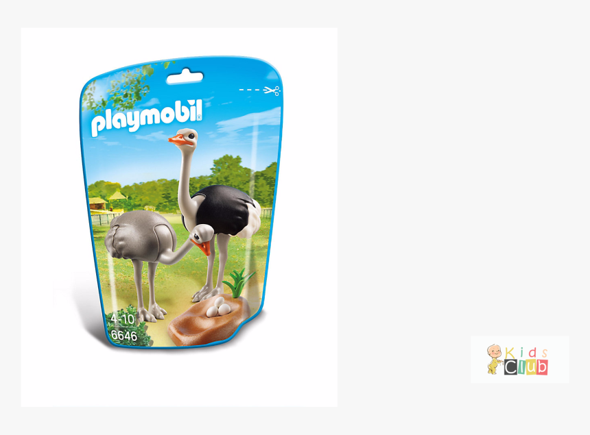 Transparent Ostrich Png - Playmobil Autruche, Png Download
