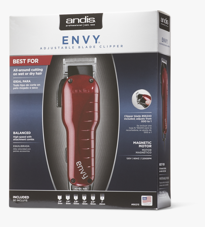 Envy Combo By Andis, HD Png Download