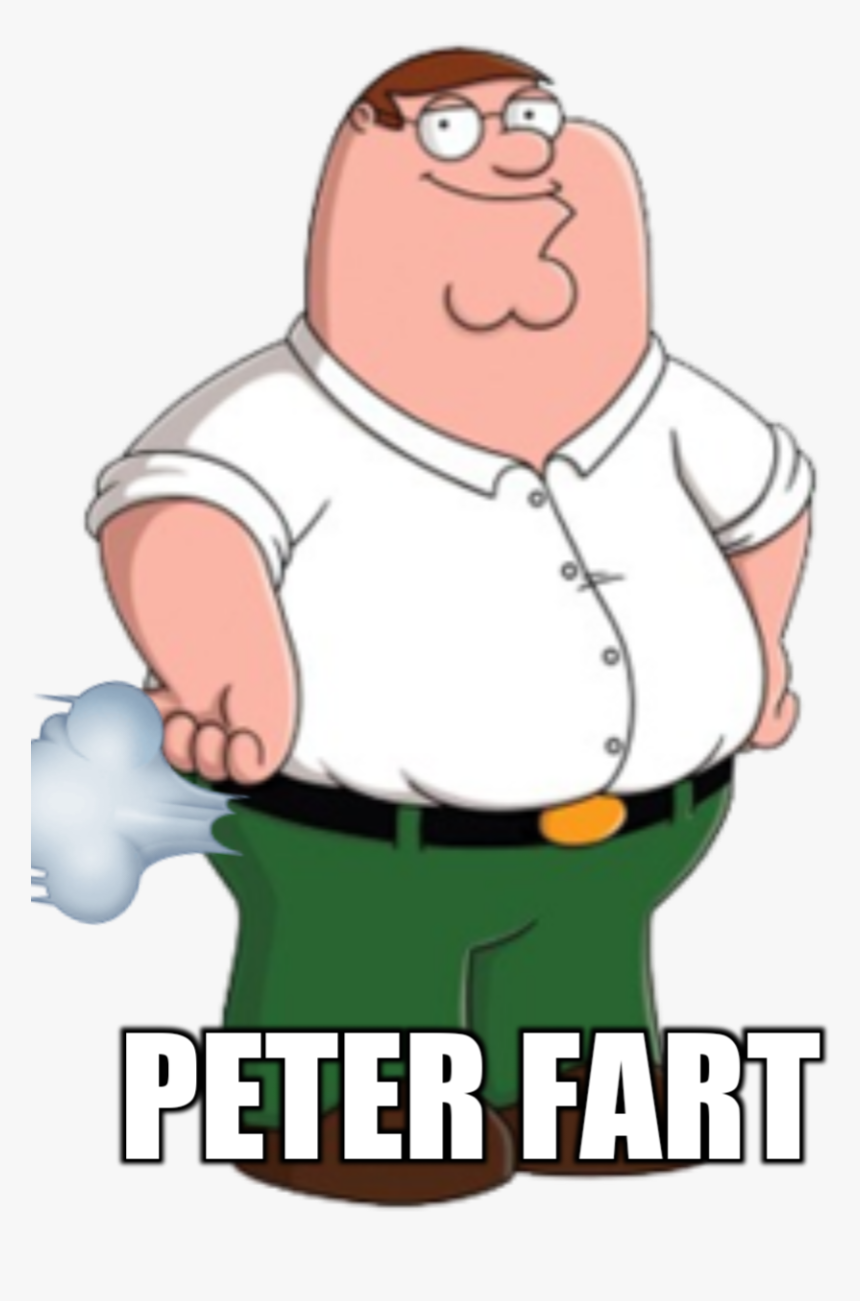 Peter Fart Peter Griffin Cartoon Clip Art - Peter Griffin Family Guy, HD Png Download
