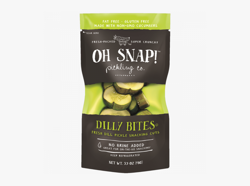 Sliced Pickles In A Bag, HD Png Download