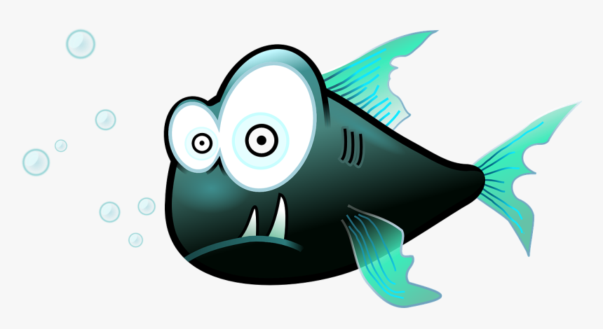 Piranha Clip Art, HD Png Download