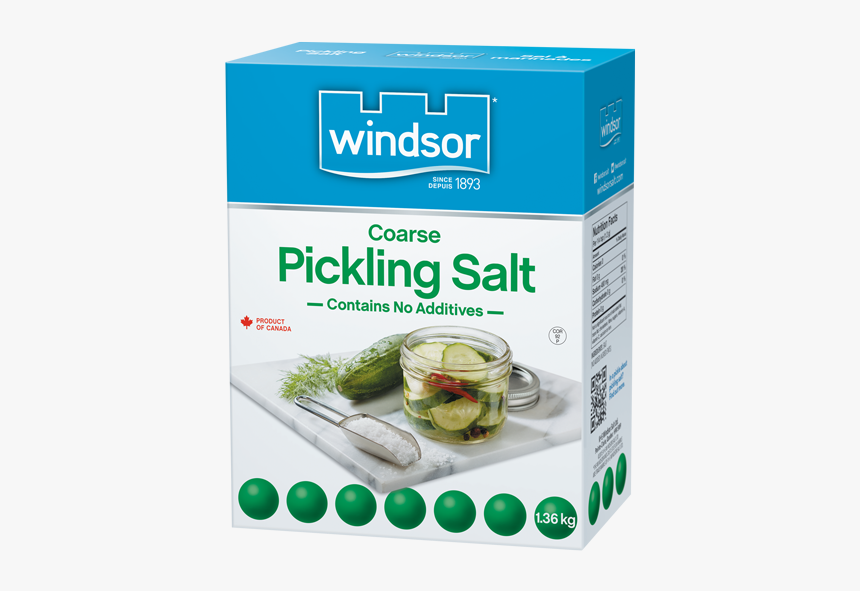 Coarse Pickling Salt - Windsor Table Salt, HD Png Download