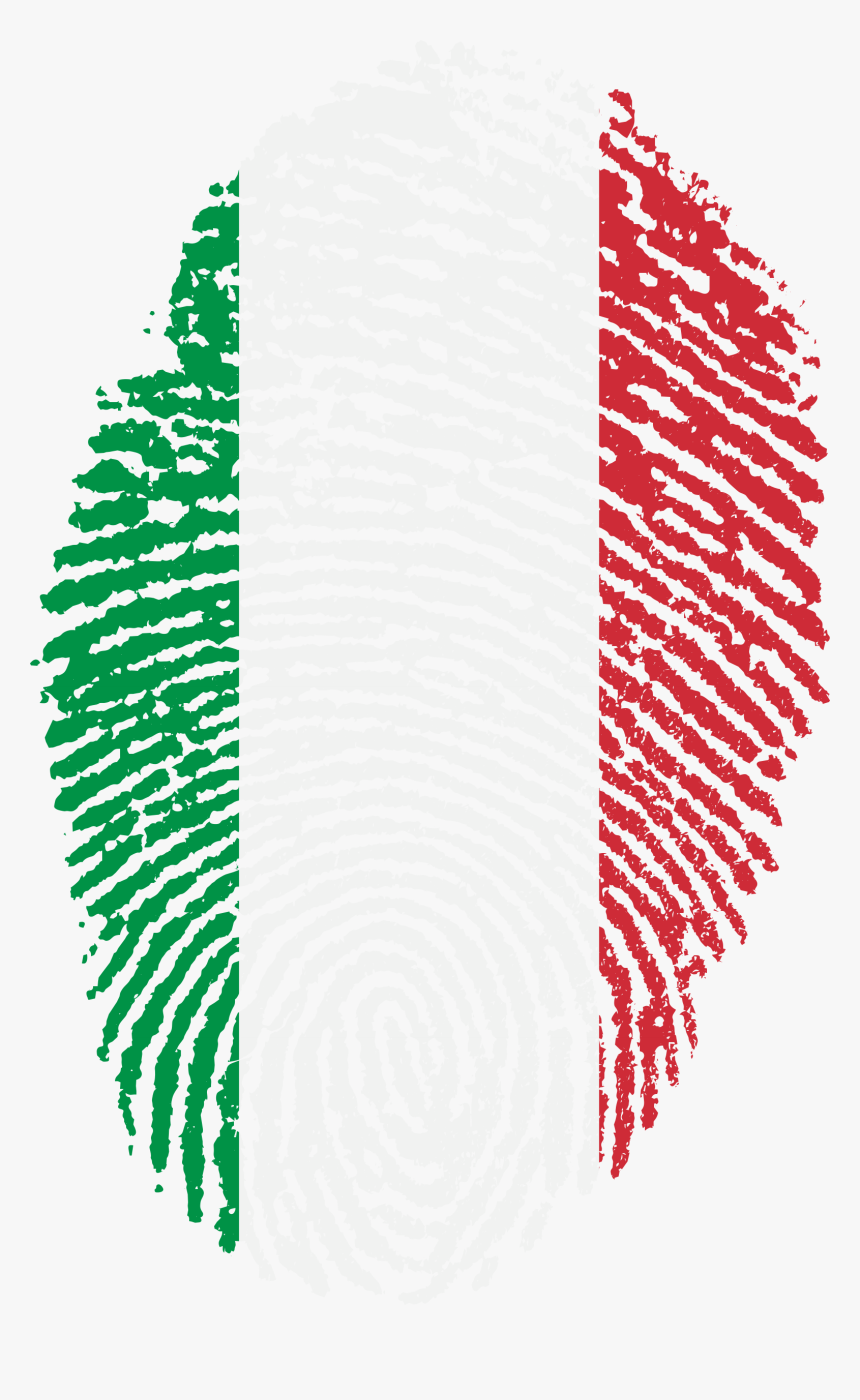 Nigeria Flag Finger Print, HD Png Download