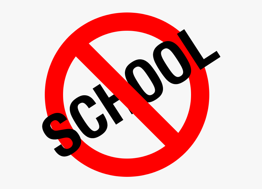 No School Clipart - No School, HD Png Download