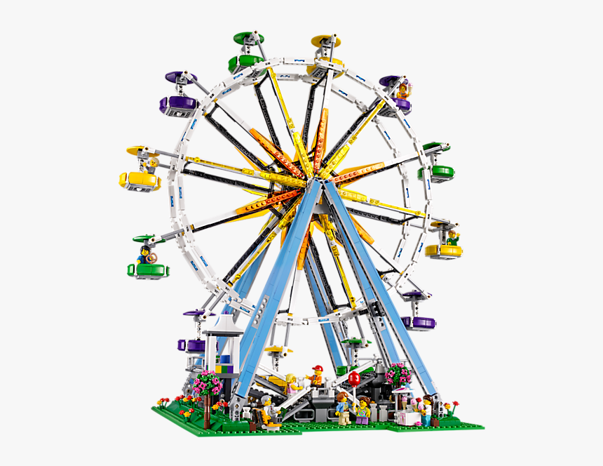 Lego Set Ferris Wheel, HD Png Download