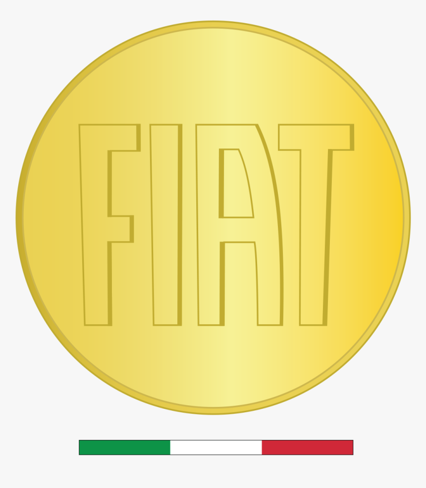 File - - Fiat Gold Logo, HD Png Download