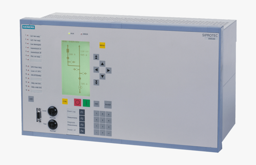 Transformer Differential Protection Siprotec 7ut63 - Siemens Siprotec 4, HD Png Download