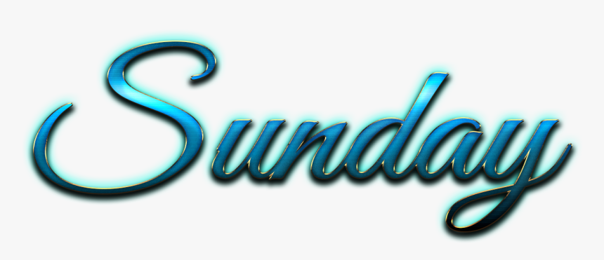Sunday Italic Logo Png - Graphic Design, Transparent Png