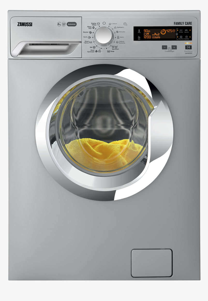 /globalassets/zanussi Website/product Images/laundry/zwf8250sx, HD Png Download