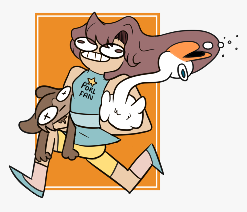 Running Away With A Dead Monkey And A Drunk Goose Pearlybird - Cartoon, HD Png Download