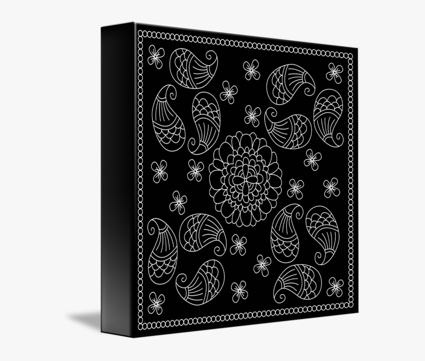 White Bandana Png - Circle, Transparent Png