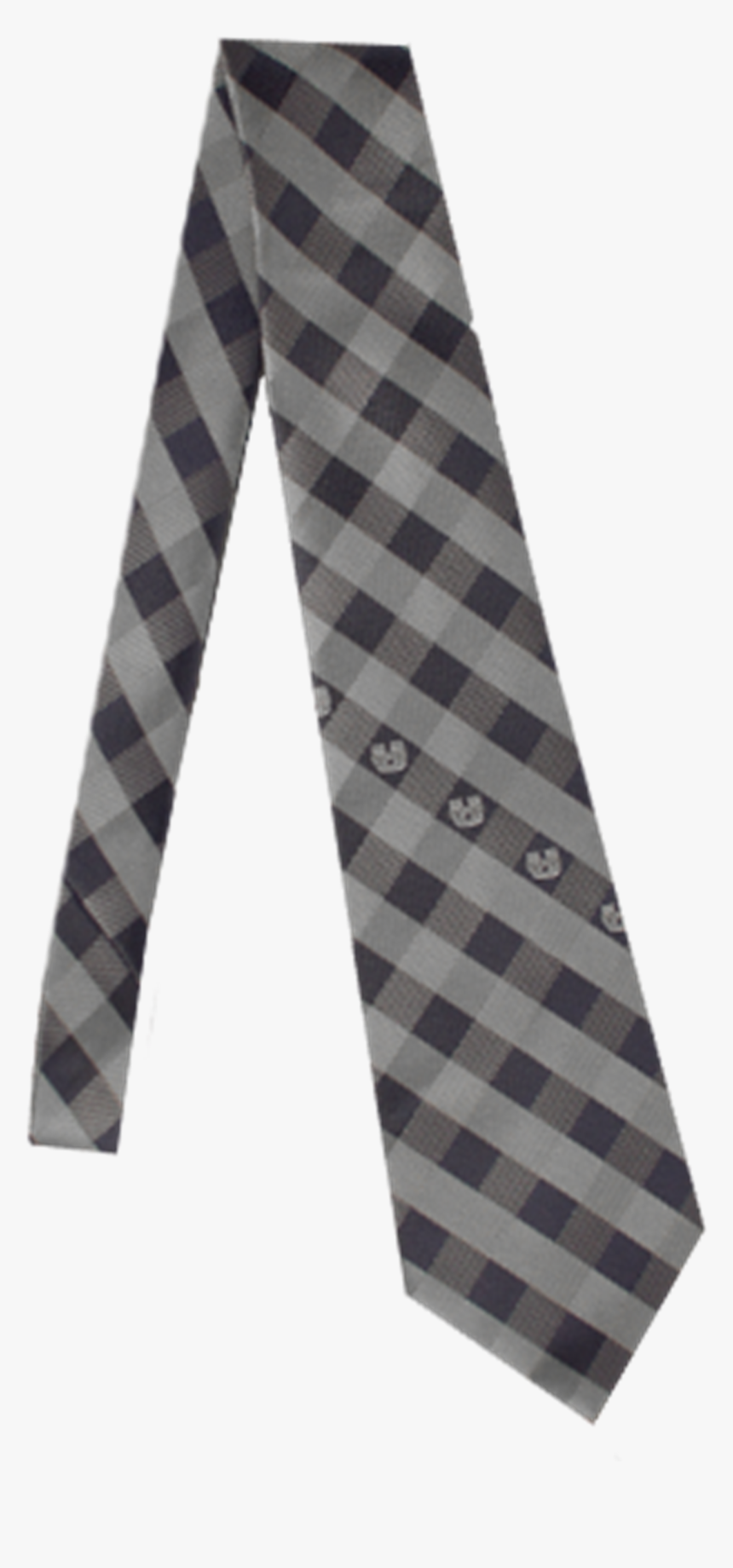 U-state Checkered Tie Gray & Navy - Plaid, HD Png Download