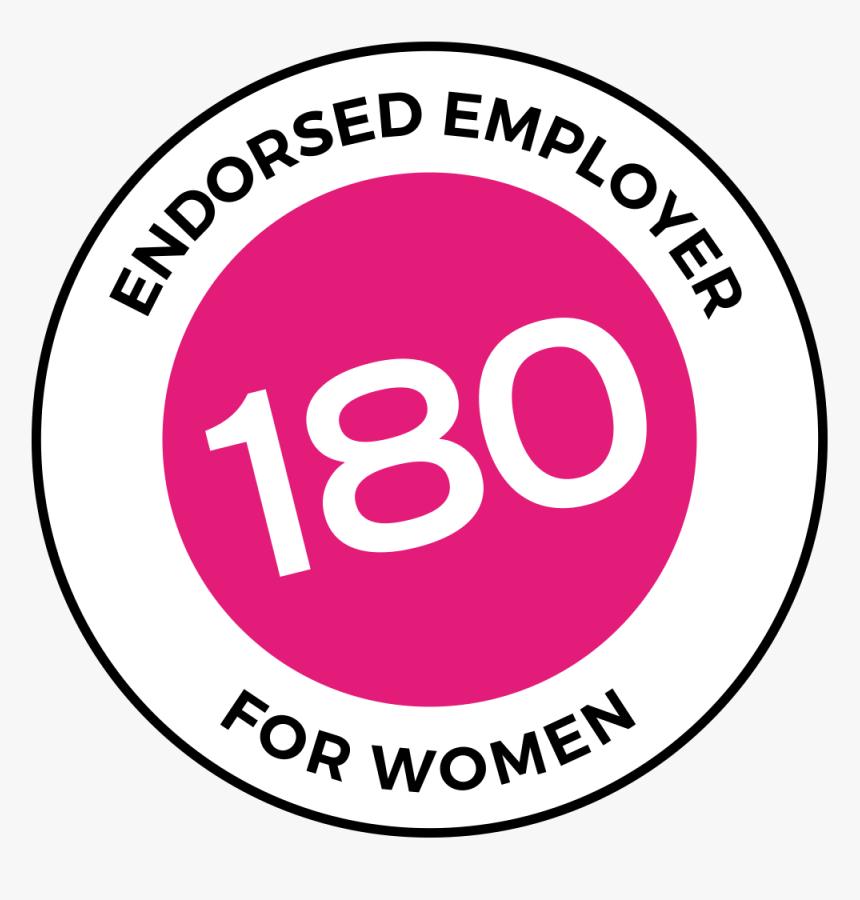 Official Work180 Endorsed Employer For Women Logo - Circle, HD Png Download