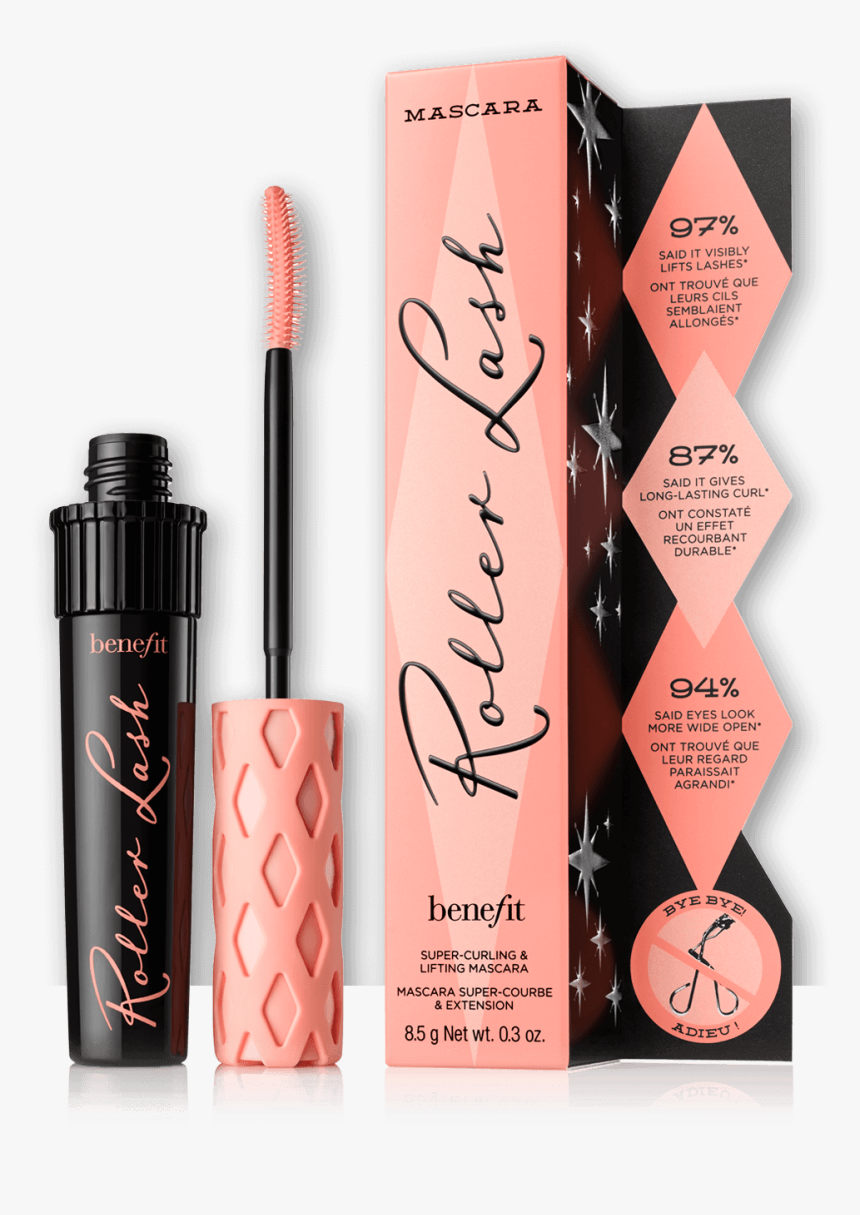 Benefit Roller Lash Mascara Black - Harga Benefit Roller Lash Mascara, HD Png Download