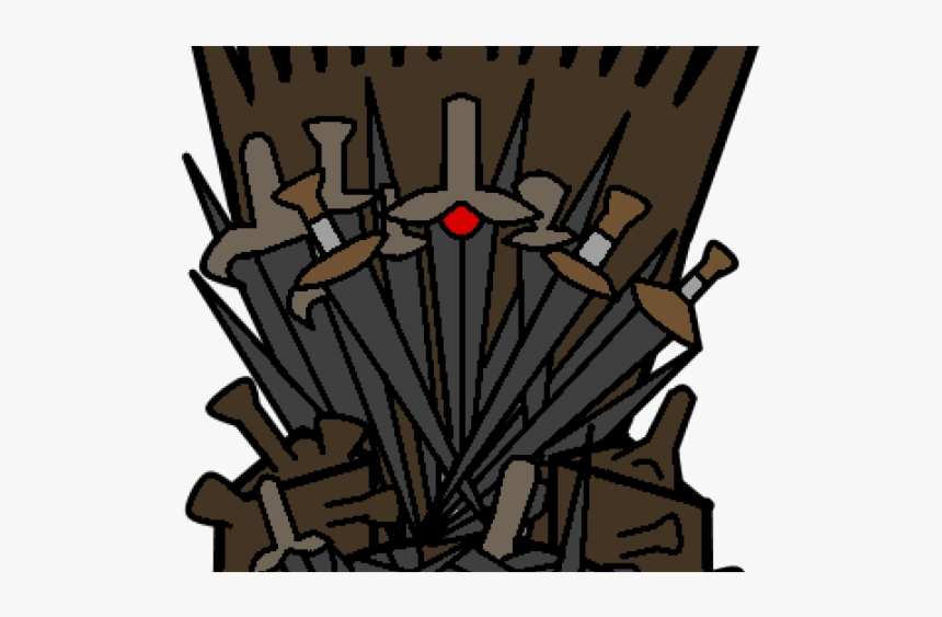 Game Of Thrones Clipart Iron Throne Illustration Free - Throne Got Clip Art, HD Png Download