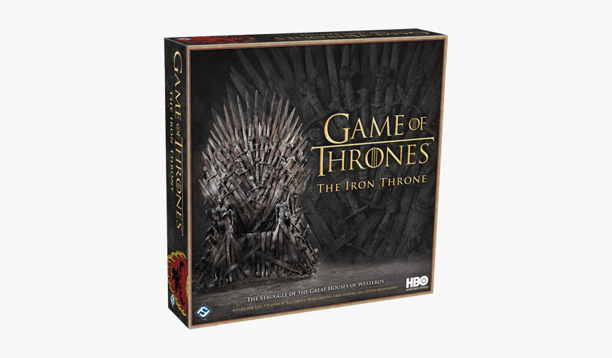 Game Of Thrones - Game Of Thrones The Iron Throne Board Game, HD Png Download