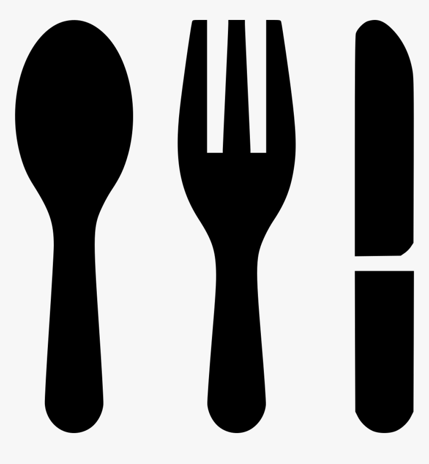 Silverware Set - Fork Spoon Knife Free Svg, HD Png Download