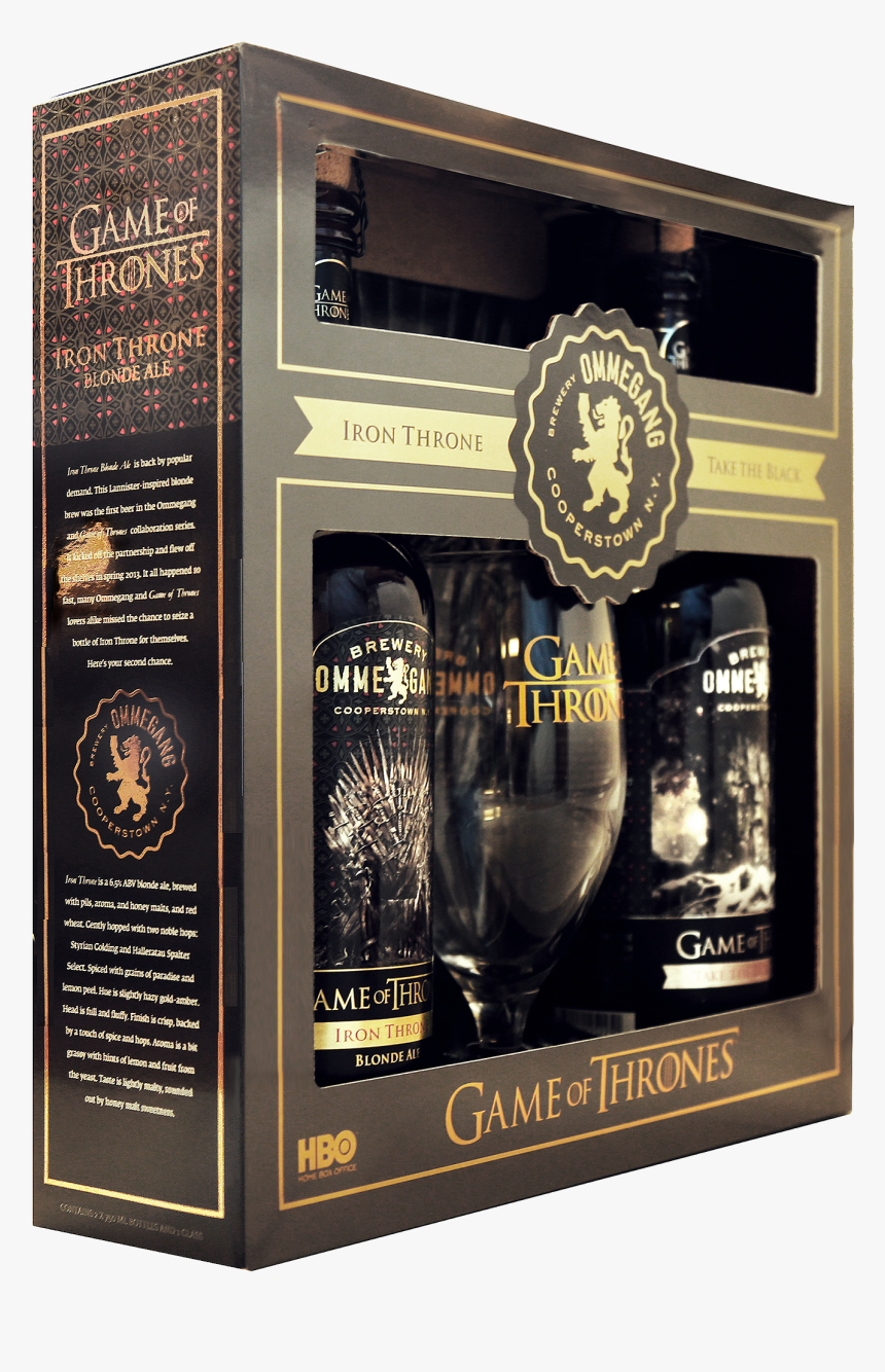 Brewery Ommegang Re-releases Iron Throne Blonde Ale - Ommegang Game Of Thrones Gift Pack, HD Png Download