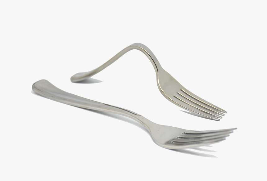 Transparent Silverware Png - Bent Fork Png, Png Download