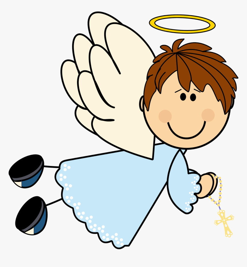 Jpg Library Stock First Communion Clipart Free - First Communion Angel Clipart, HD Png Download
